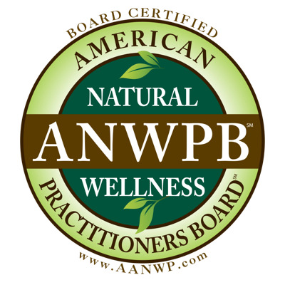 Board Certified seal of the American Natural Wellness Practitioners Board